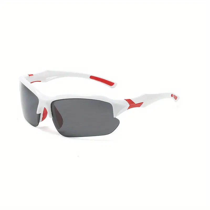 Polarized Sports Sunglasses with UV400 Protection Lightweight Polycarbonate Frame Non-Slip Temples for Cycling Running and Fishing