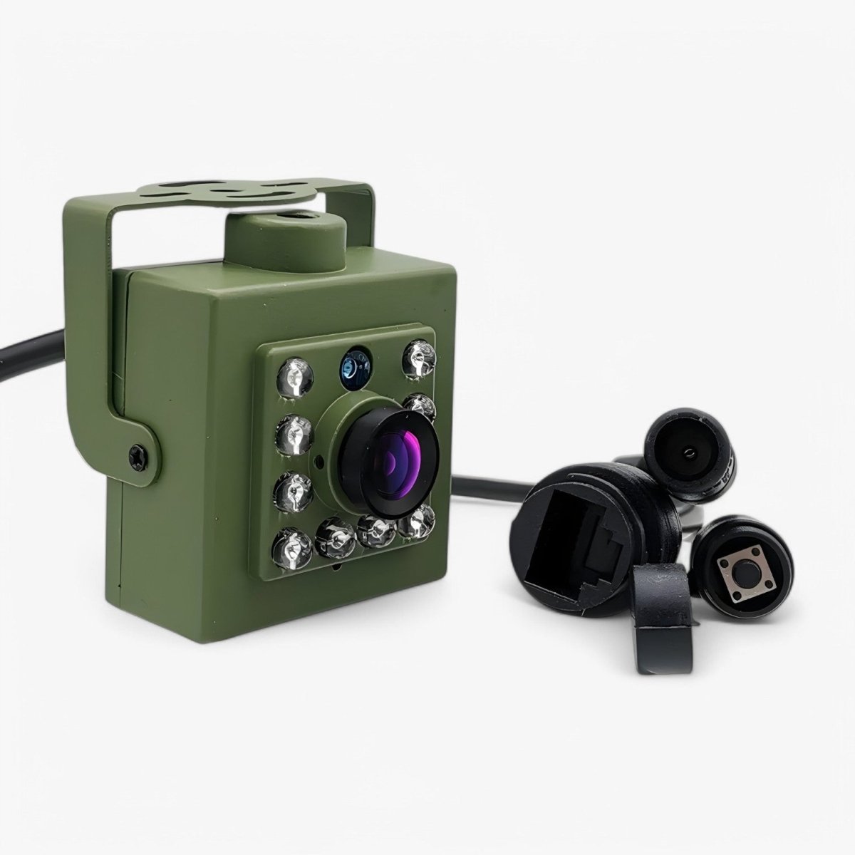 1080p HD Wildkamera mit Nachtsicht Bewegungserkennung WLAN und IP66 Metallgehäuse für Outdoor und Vogelbeobachtung - Bolania