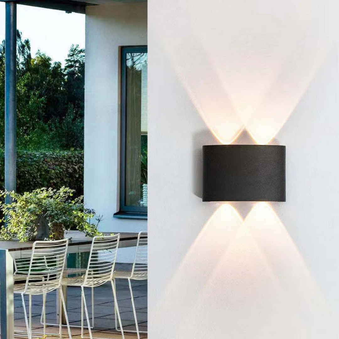 Bolania | Wandleuchte - Vielseitige Innen- und Außenleuchte - Energieeffizientes Design