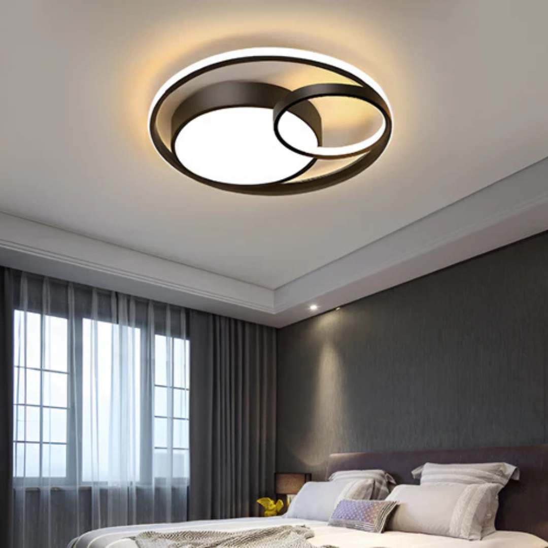 Bolania | Deckenleuchte - LED dimmbare Wohn- und Schlafzimmerleuchte - Modernes Design