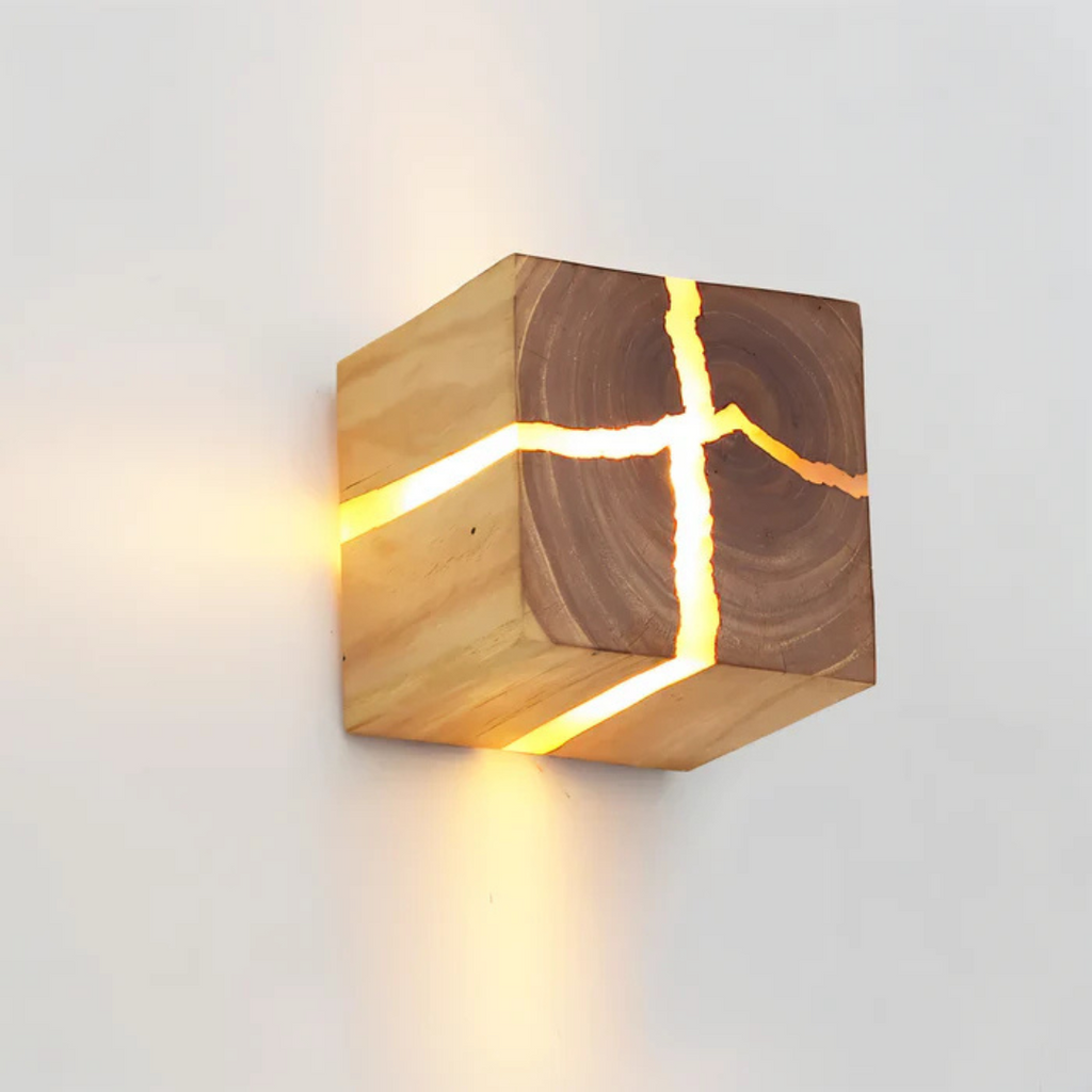 Bolania | Wandleuchte - Holz LED - Stilvolle Wandleuchte für Innen - Modernes Design
