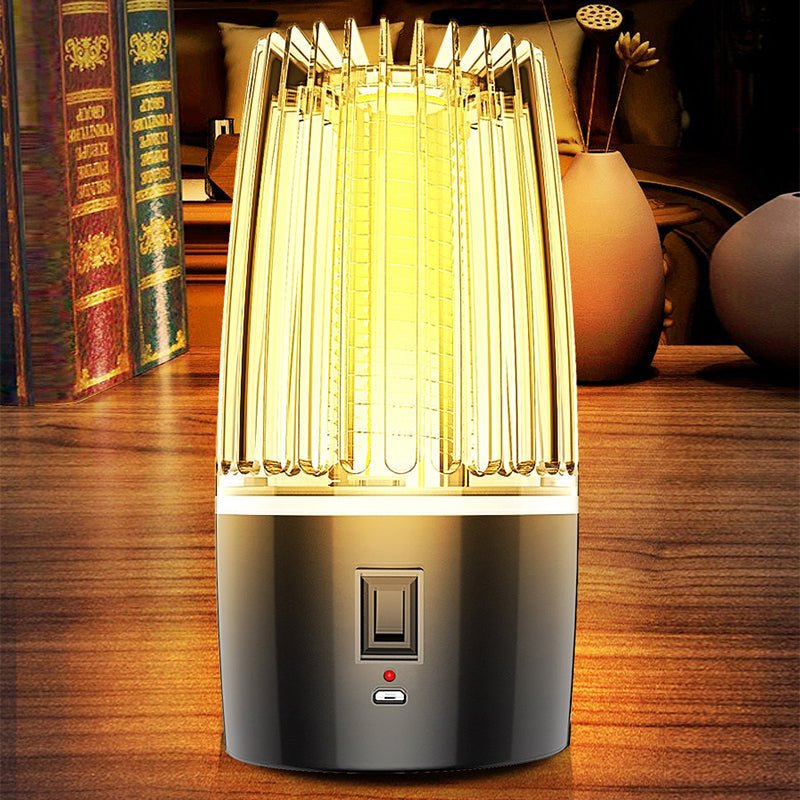 2 - in - 1 Mückenvernichter mit UV - Licht USB - Wiederaufladbar 4000mAh Akku und Campinglampe Funktion für Innen und Außen - Bolania