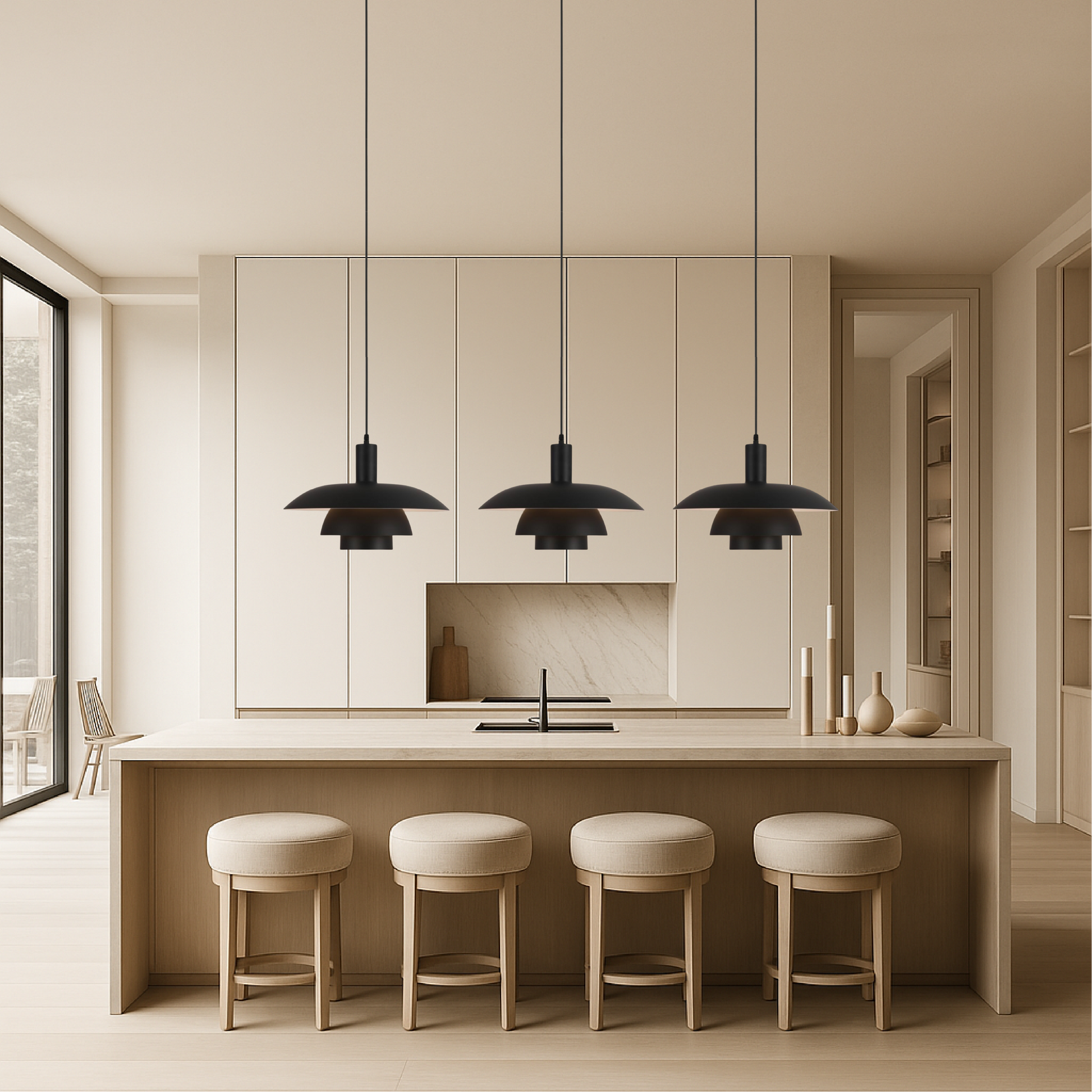 Bolania | Hängeleuchte - Stil - Modernes Design - Elegante Beleuchtung