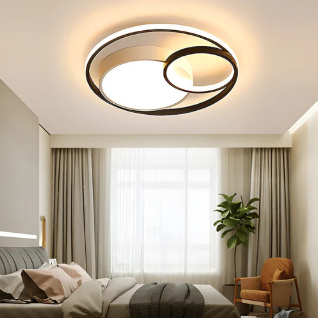 Bolania | Deckenleuchte - LED dimmbare Wohn- und Schlafzimmerleuchte - Modernes Design