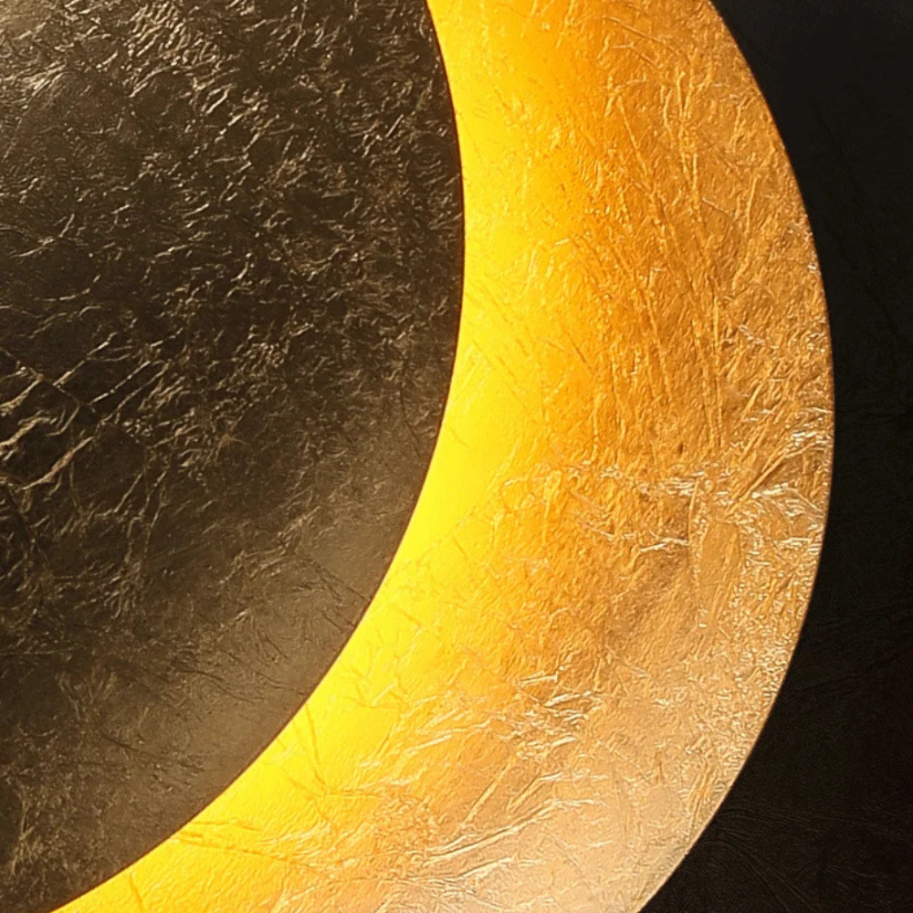 Bolania | Wandleuchte - Elegantes Mondgold-Design - Gemütliche Atmosphären