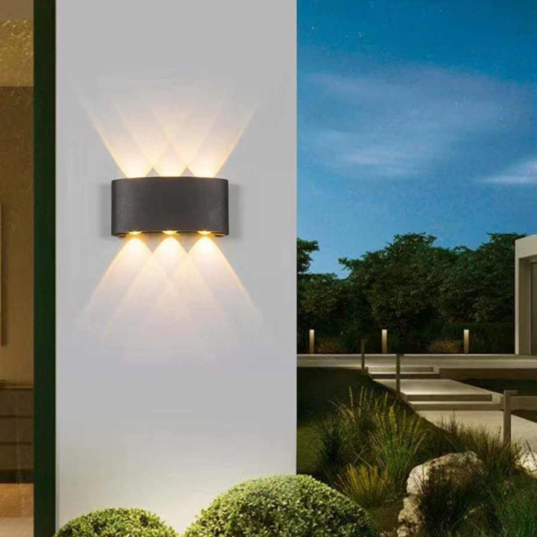 Bolania | Wandleuchte - Vielseitige Innen- und Außenleuchte - Energieeffizientes Design