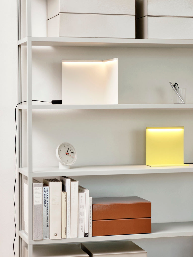 Table Clock with Detachable Stand, Also as Wall Clock, Silent Quartz Movement