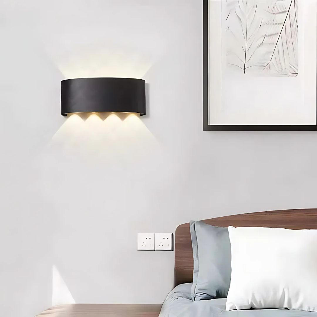 Bolania | Wandleuchte - Vielseitige Innen- und Außenleuchte - Energieeffizientes Design