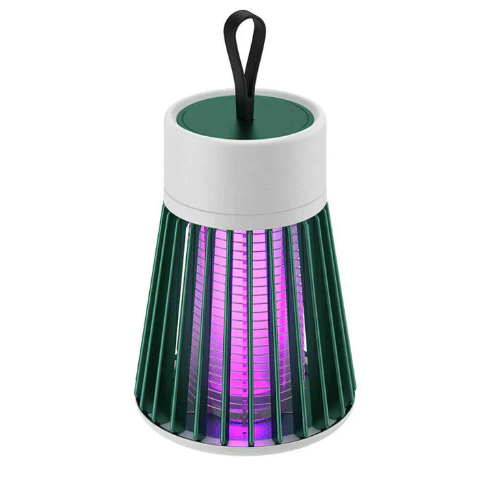 UV-Insektenvernichter mit USB-Aufladung 360° Lichtfalle und Aufhängeschlaufe für Innen Außen und Camping