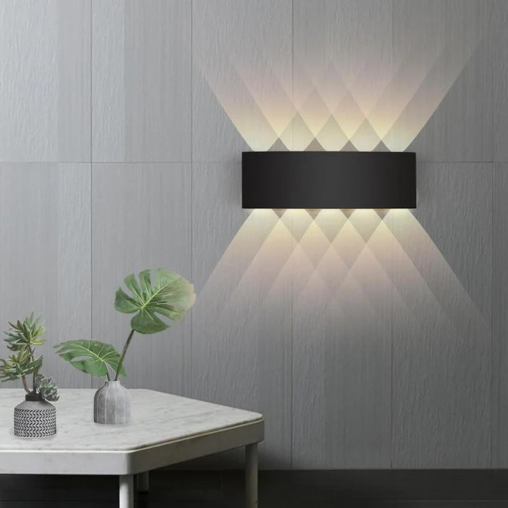 Bolania | Wandleuchte - Vielseitige Innen- und Außenleuchte - Energieeffizientes Design