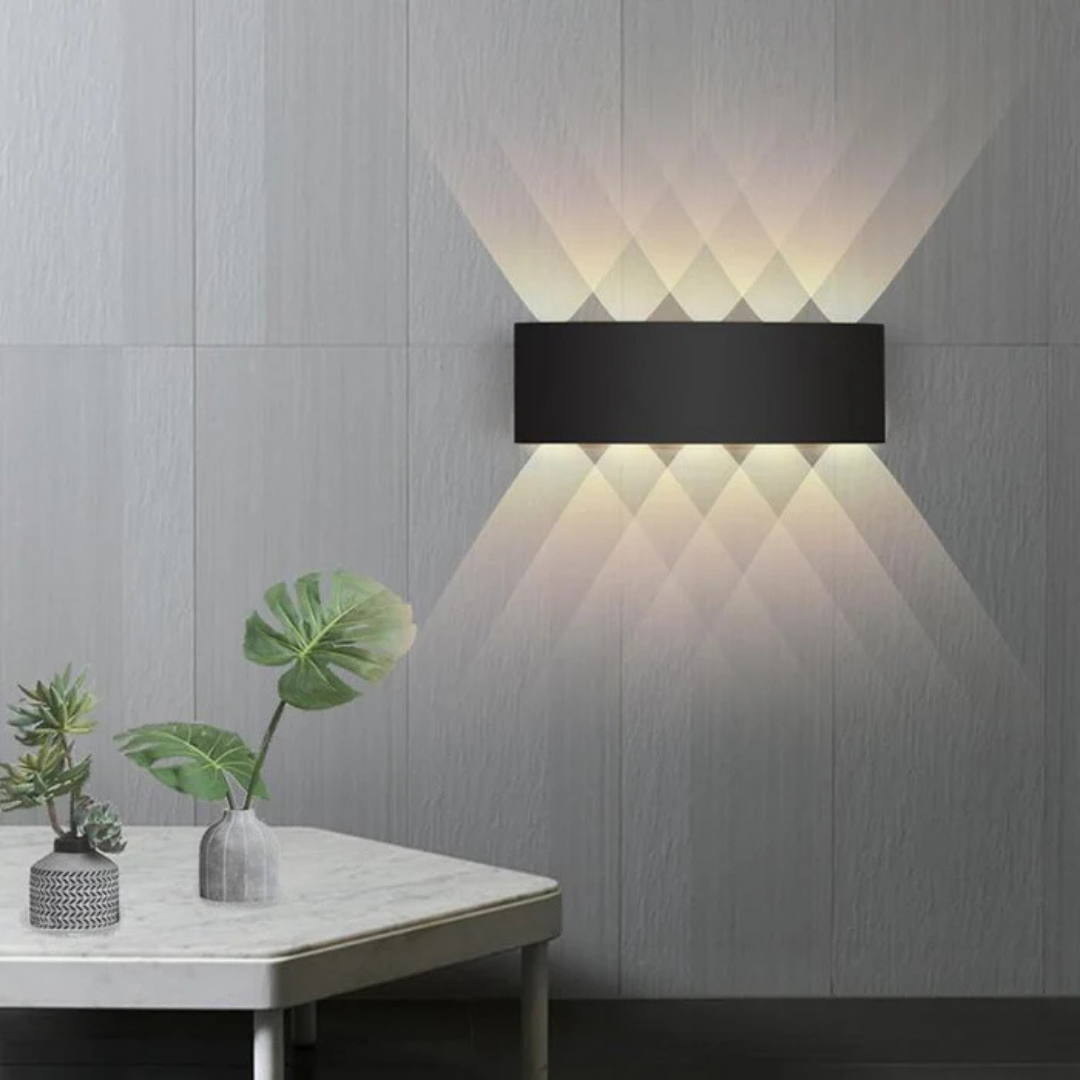 Bolania | Wandleuchte - Vielseitige Innen- und Außenleuchte - Energieeffizientes Design
