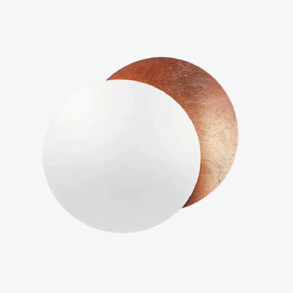 Bolania | Wandleuchte - Elegantes Mondgold-Design - Gemütliche Atmosphären