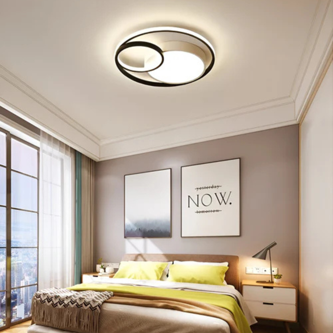 Bolania | Deckenleuchte - LED dimmbare Wohn- und Schlafzimmerleuchte - Modernes Design