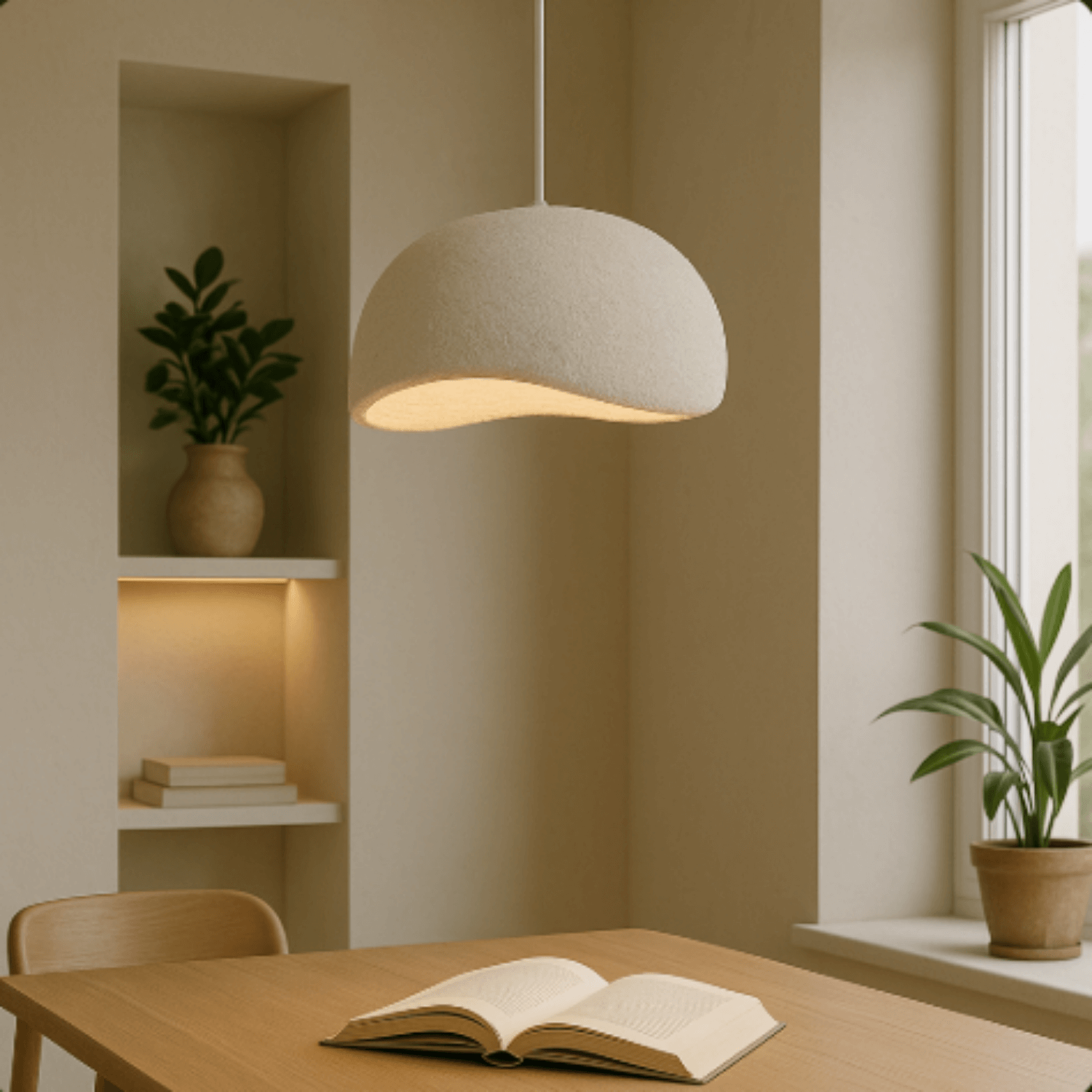 Bolania | Hängelampe - Warme Innenbeleuchtung - Modern Minimalist