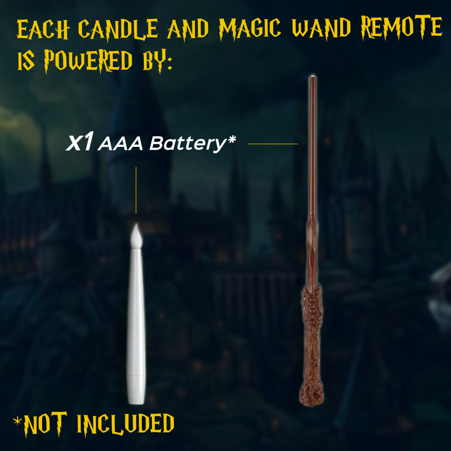 LED Floating Candles with Wand Remote Control, Flameless, Warm White, with Hanging Feature