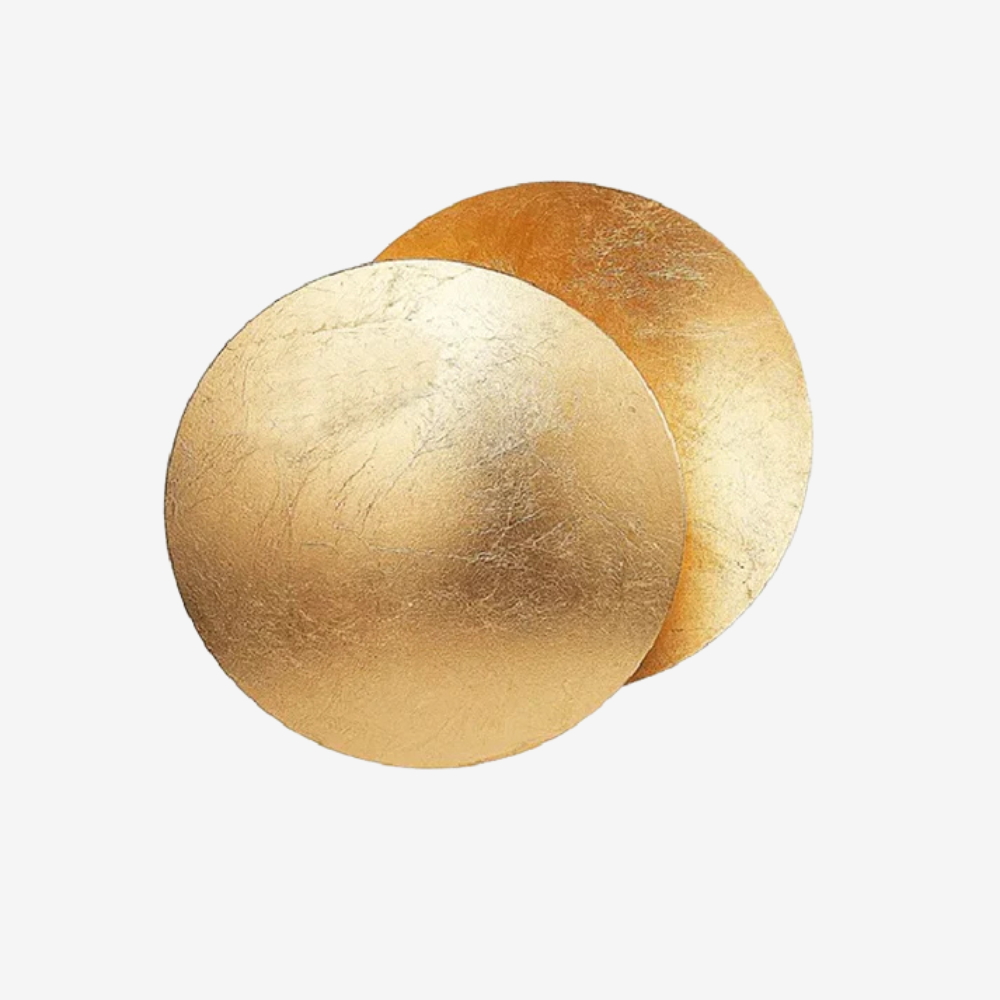 Bolania | Wandleuchte - Elegantes Mondgold-Design - Gemütliche Atmosphären