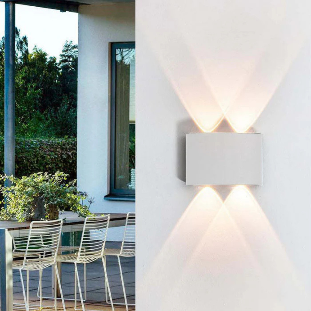 Bolania | Wandleuchte - Vielseitige Innen- und Außenleuchte - Energieeffizientes Design