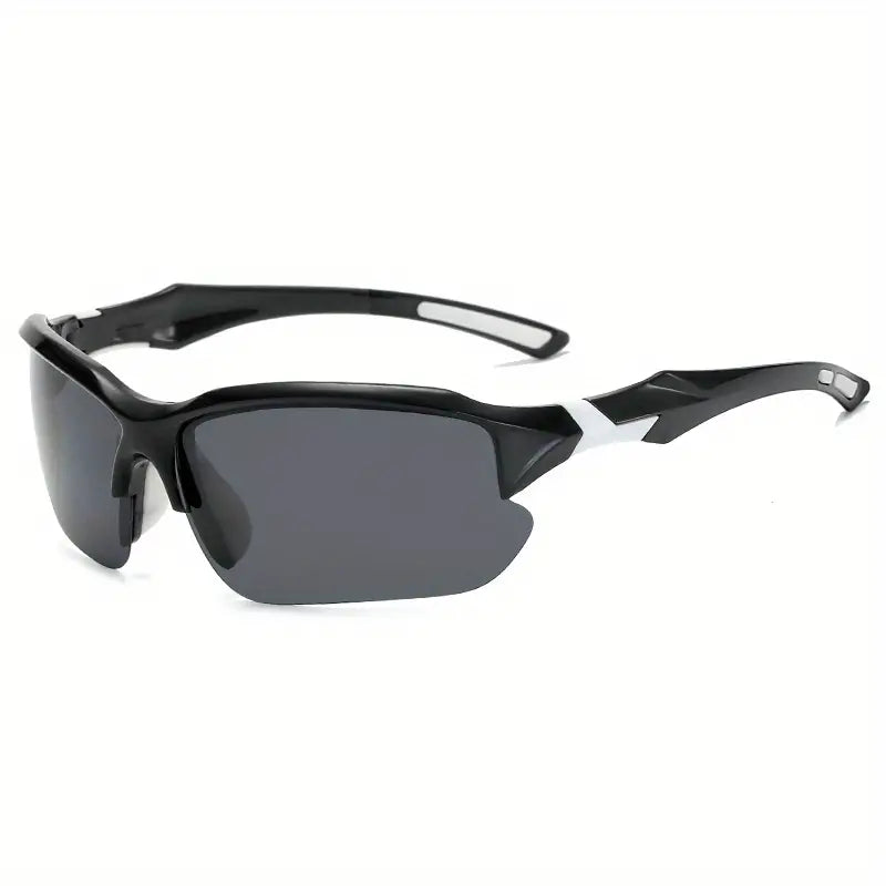 Polarized Sports Sunglasses with UV400 Protection Lightweight Polycarbonate Frame Non-Slip Temples for Cycling Running and Fishing