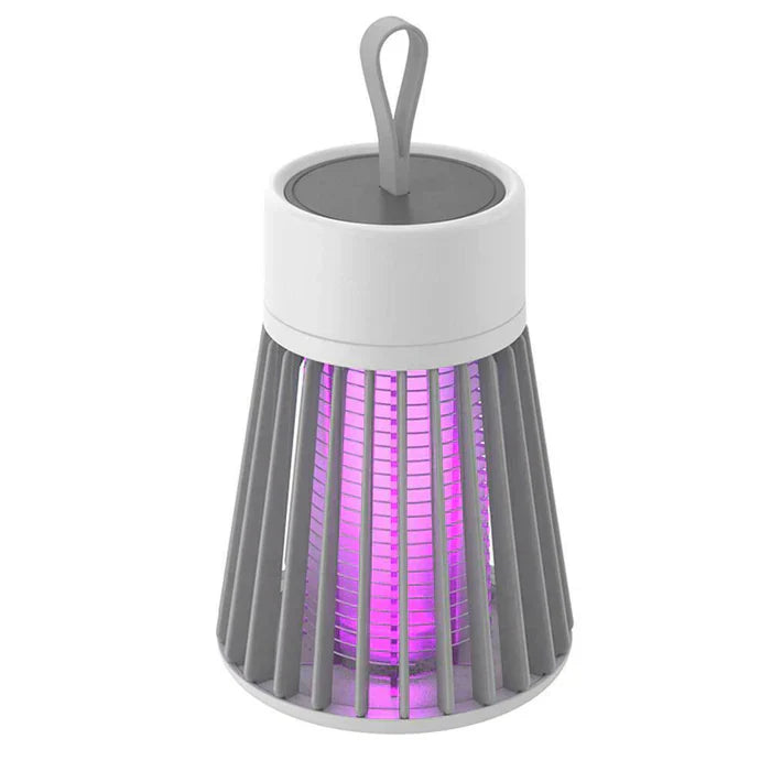 UV-Insektenvernichter mit USB-Aufladung 360° Lichtfalle und Aufhängeschlaufe für Innen Außen und Camping