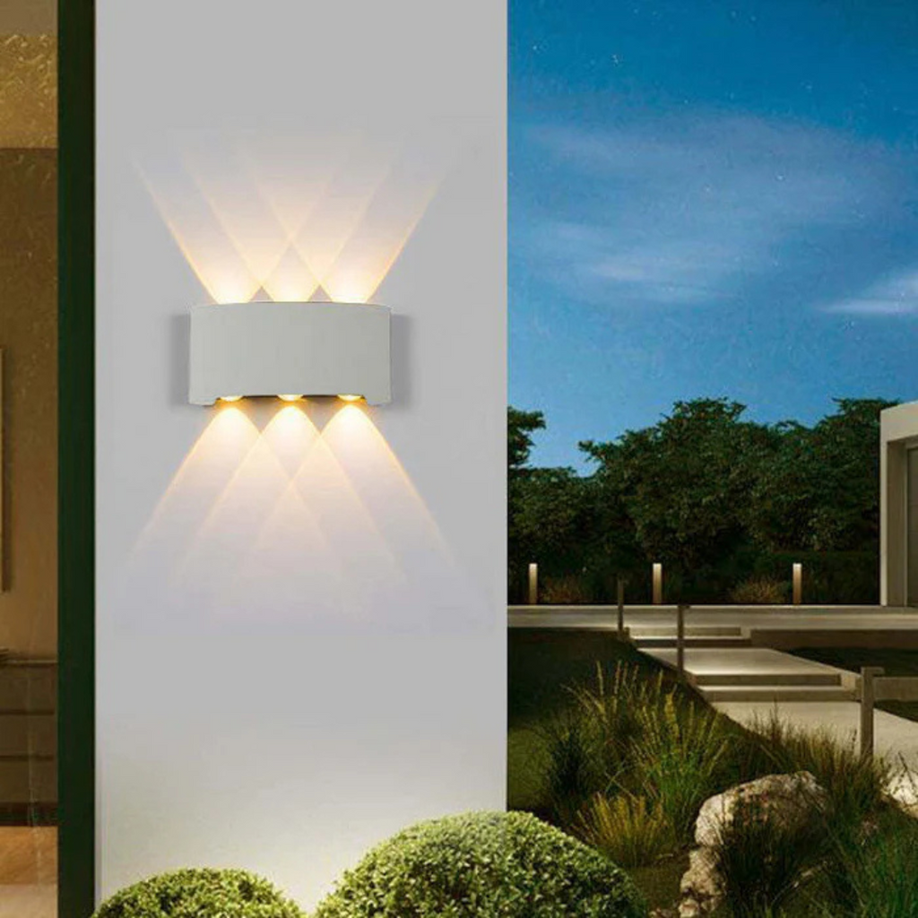 Bolania | Wandleuchte - Vielseitige Innen- und Außenleuchte - Energieeffizientes Design