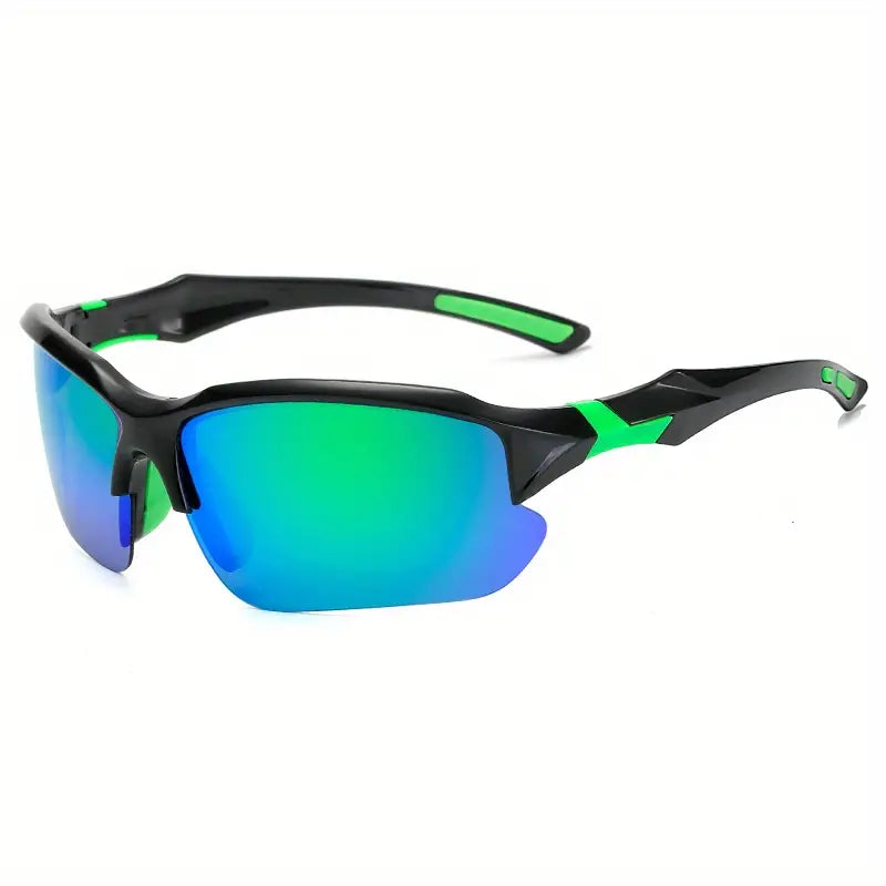 Polarized Sports Sunglasses with UV400 Protection Lightweight Polycarbonate Frame Non-Slip Temples for Cycling Running and Fishing