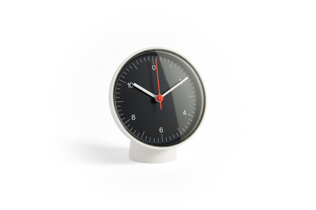 Table Clock with Detachable Stand, Also as Wall Clock, Silent Quartz Movement
