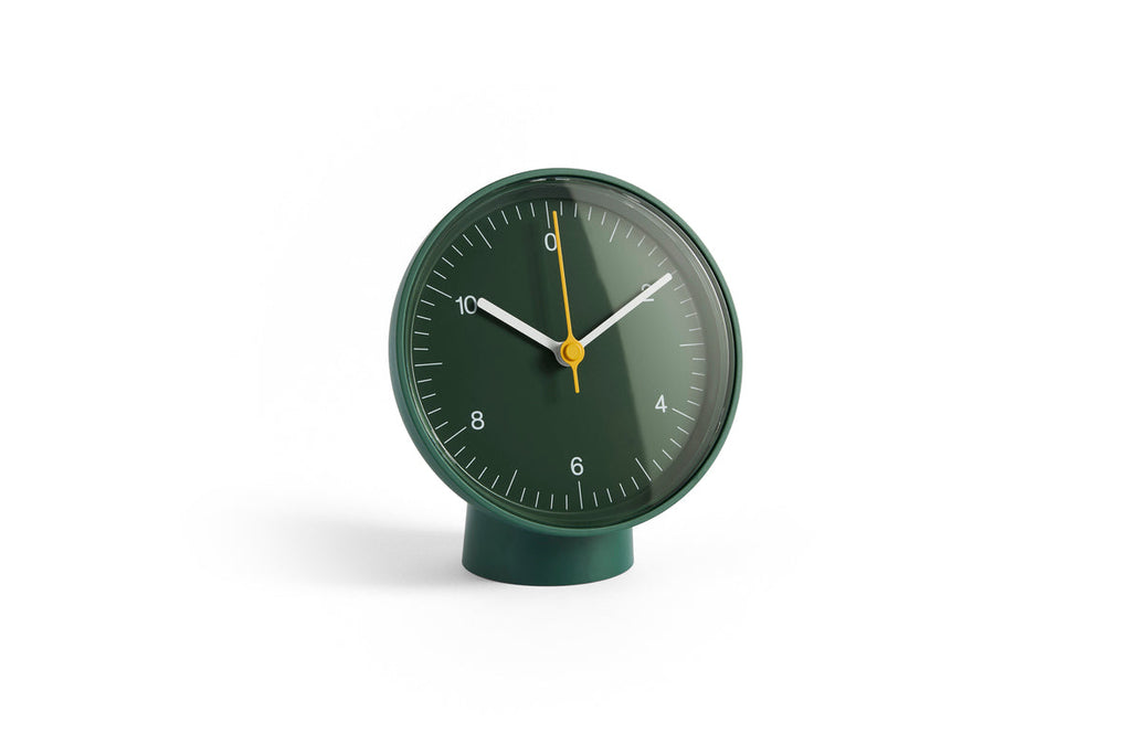 Table Clock with Detachable Stand, Also as Wall Clock, Silent Quartz Movement