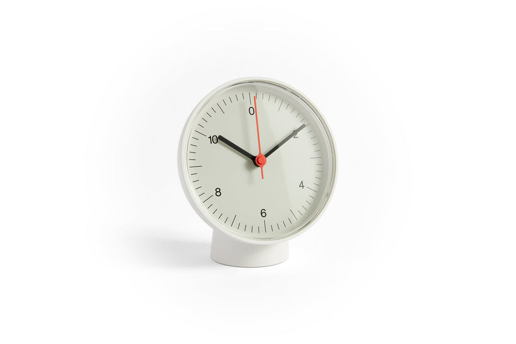 Table Clock with Detachable Stand, Also as Wall Clock, Silent Quartz Movement