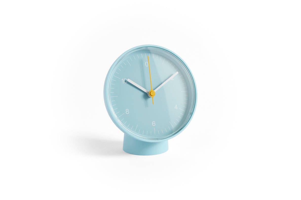 Table Clock with Detachable Stand, Also as Wall Clock, Silent Quartz Movement