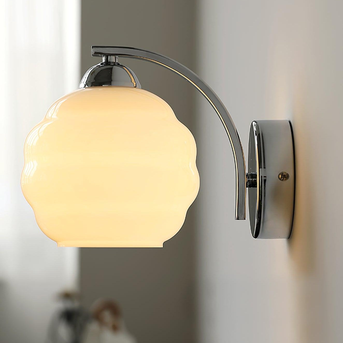 Bolania | Wandleuchte - Vintage Glas Design - Elegante Heimbeleuchtung