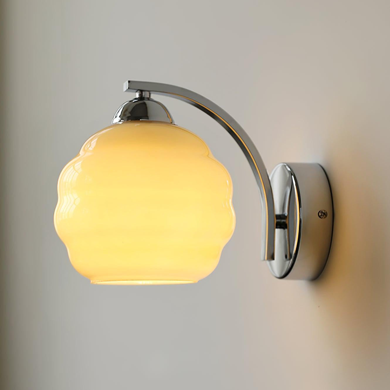 Bolania | Wandleuchte - Vintage Glas Design - Elegante Heimbeleuchtung
