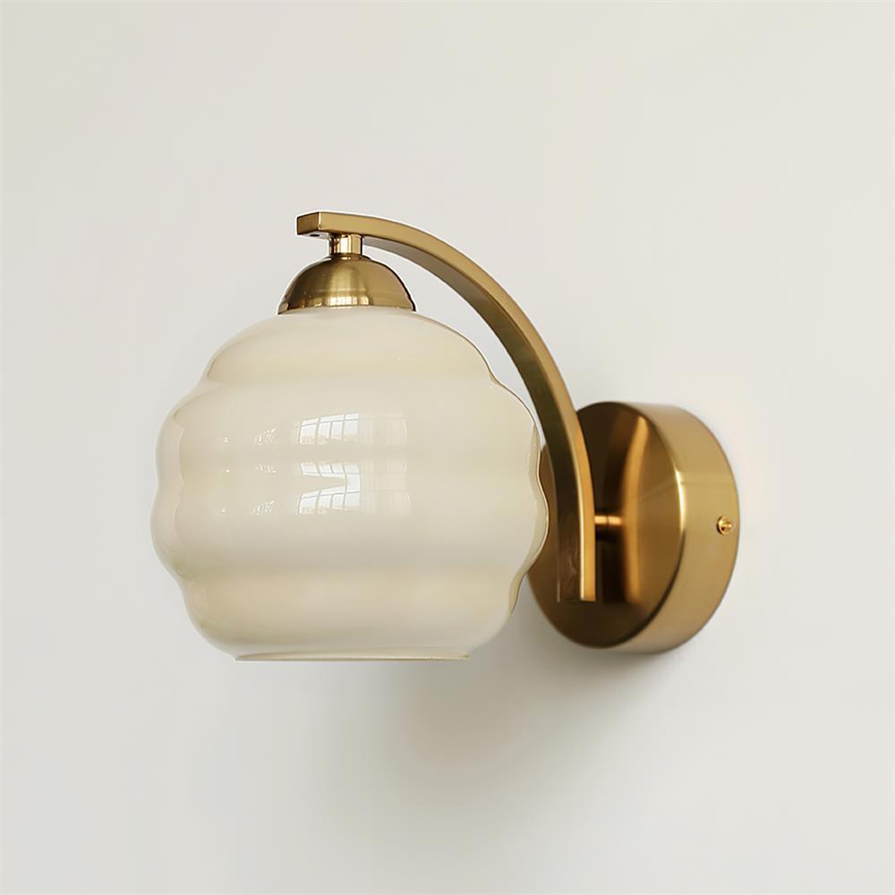 Bolania | Wandleuchte - Vintage Glas Design - Elegante Heimbeleuchtung