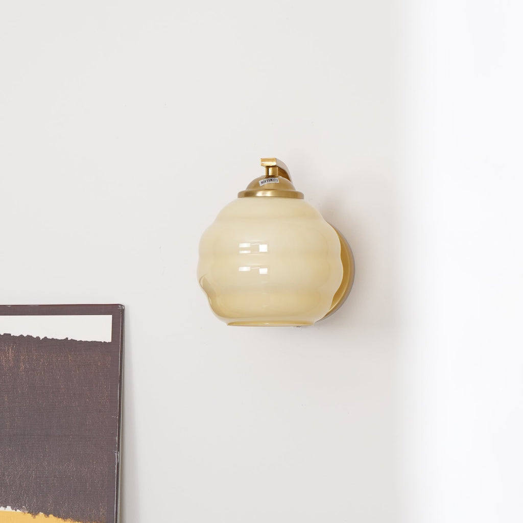 Bolania | Wandleuchte - Vintage Glas Design - Elegante Heimbeleuchtung