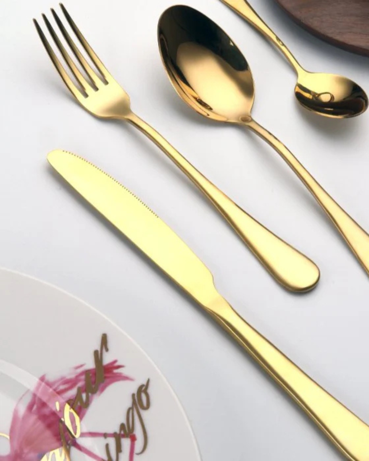 Aurelia Luxe – Edles Besteckset mit Goldfinish