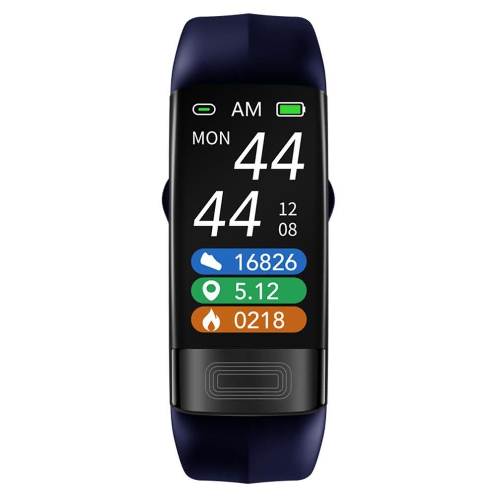 Fitness-Smartwatch mit EKG Herzfrequenz und Blutdruck-Messung IP67 Wasserresistent bis 10 Tage Akku für iOS und Android