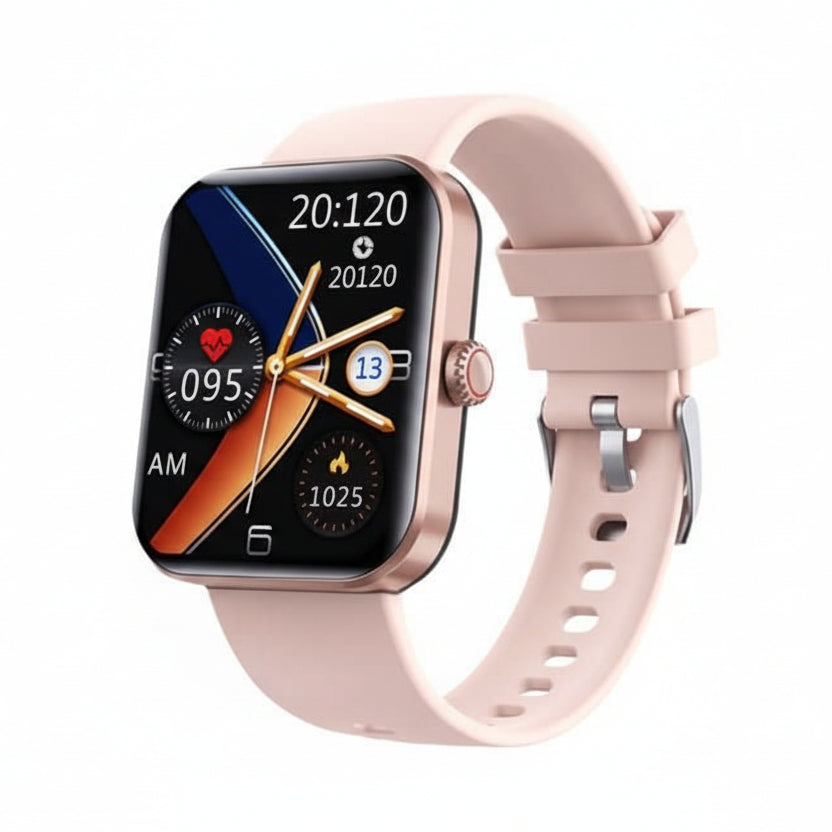 Smartwatch with Heart Rate Monitor Sleep Tracker Pedometer and Color Display for iOS and Android