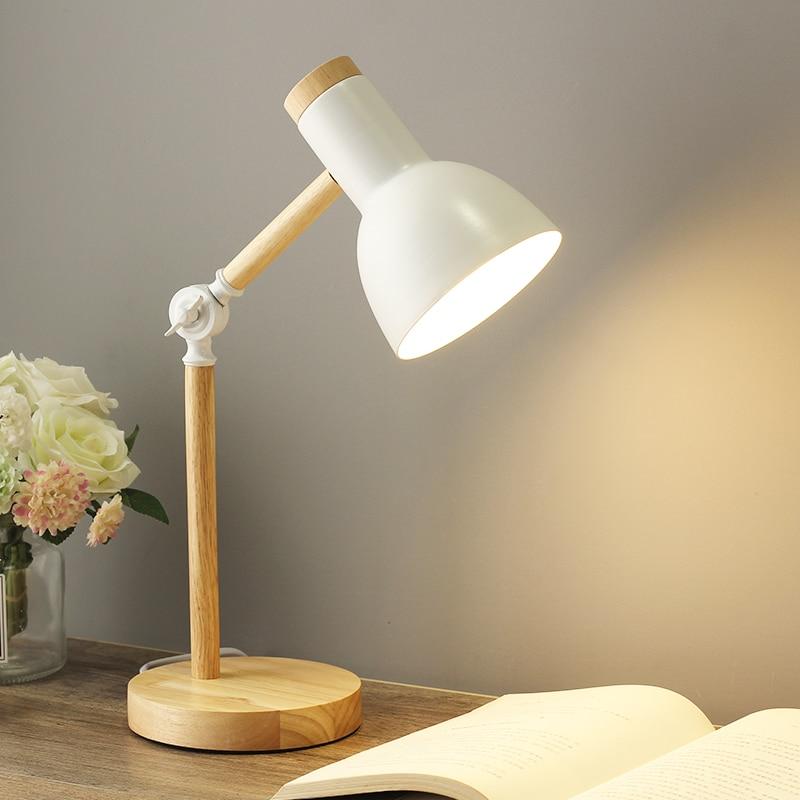 Bolania | Tischlampe – Skandinavisches Holz – Elegantes Design – Warmes Licht für gemütliche Räume