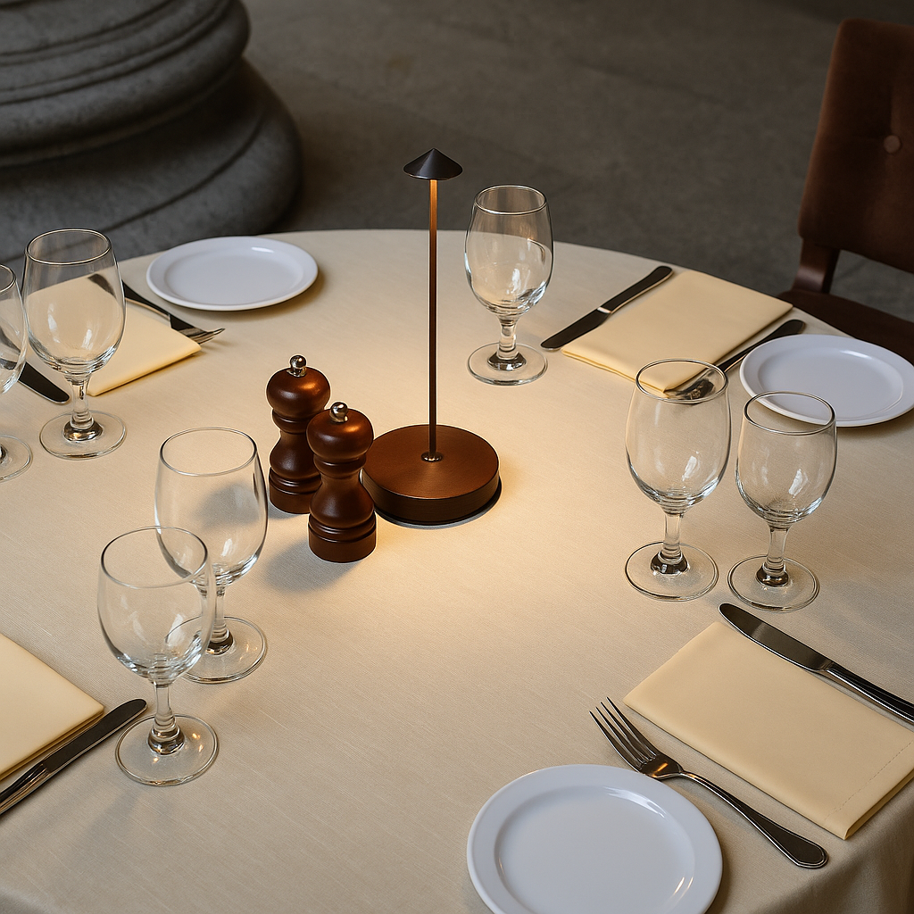 Bolania | Tischleuchte – Minimalistische LED-Beleuchtung, wasserdicht, dimmbar und kabellos