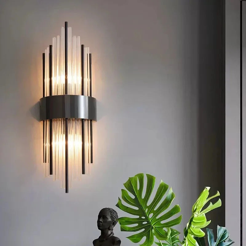 Bolania | Wandleuchte - Elegante nordische Kristall-Lampe - Modernes Design