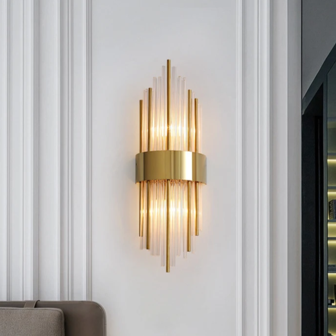 Bolania | Wandleuchte - Elegante nordische Kristall-Lampe - Modernes Design