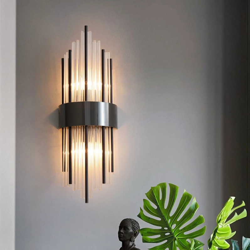 Bolania | Wandleuchte - Elegante nordische Kristall-Lampe - Modernes Design