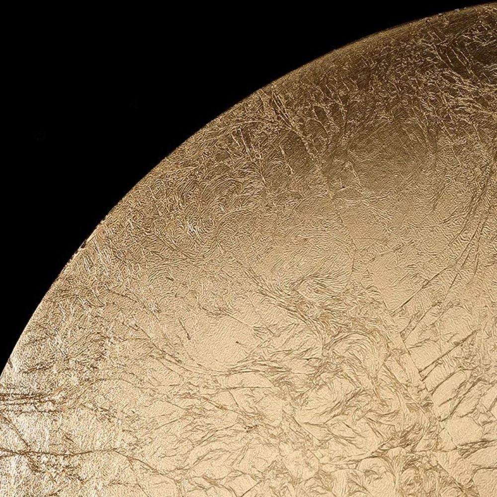 Bolania | Wandleuchte - Elegantes Mondgold-Design - Gemütliche Atmosphären