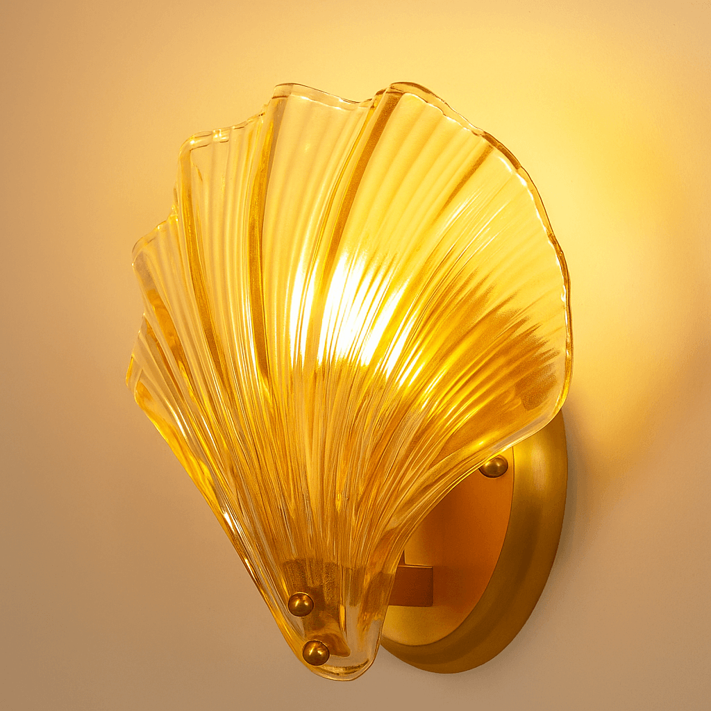 Bolania | Wall Lamp – Elegant Shell Design – Durable Shell Design for Unique Decor