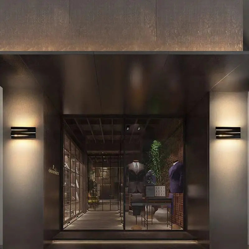 Bolania | Wandleuchte - Garten & Villa LED-Außenleuchte - Aluminiumgehäuse