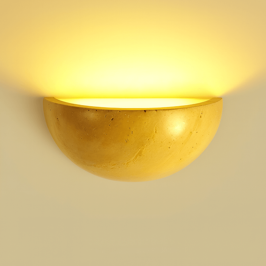 Bolania | Wandleuchte - Halbrunde LED-Leuchte -Zen Design