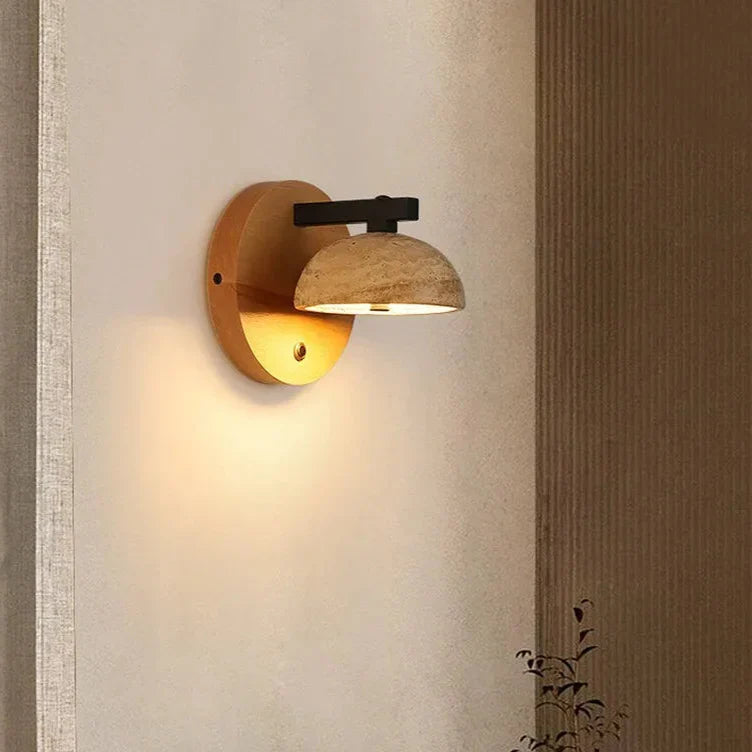 Bolania | Wandleuchte - Holzdesign - Warmes Licht