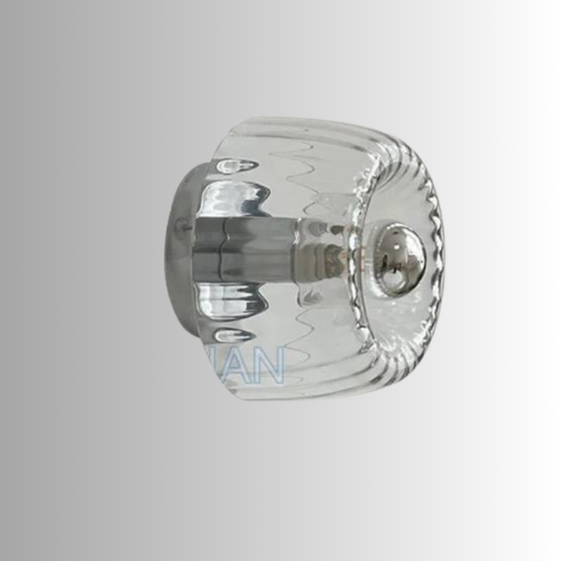 Bolania | Wandleuchte - Zeitgenössische Lampe aus nordischem Glas und Metall