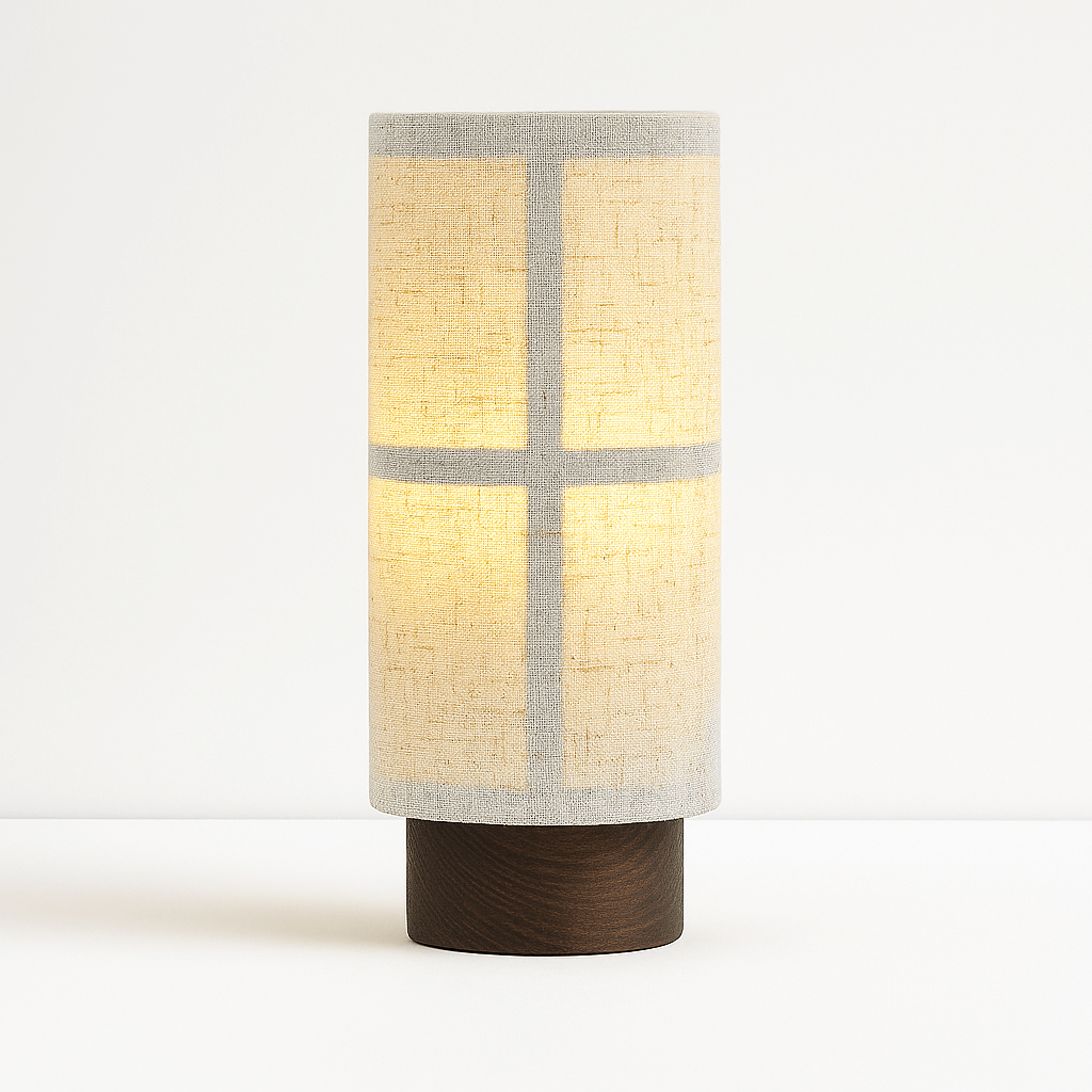 Bolania | Tischlampe - Elegante japanische Seide - Stilvolle Heimdekoration