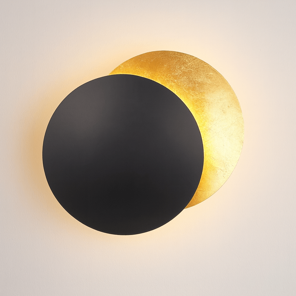 Bolania | Wandleuchte - Elegantes Mondgold-Design - Gemütliche Atmosphären