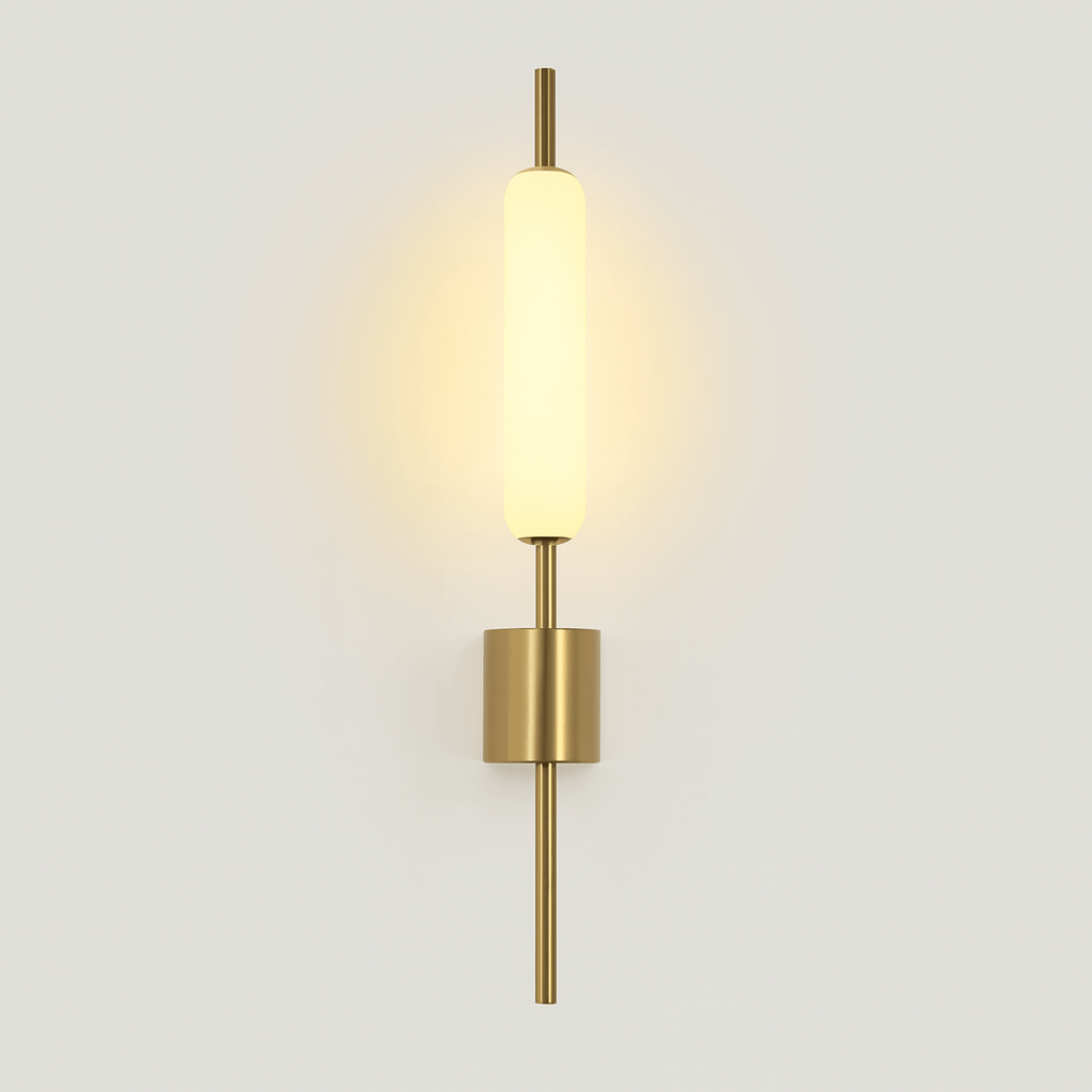 Bolania | Wandleuchte - Modernes Design - Elegantes Metall- und Glasfinish